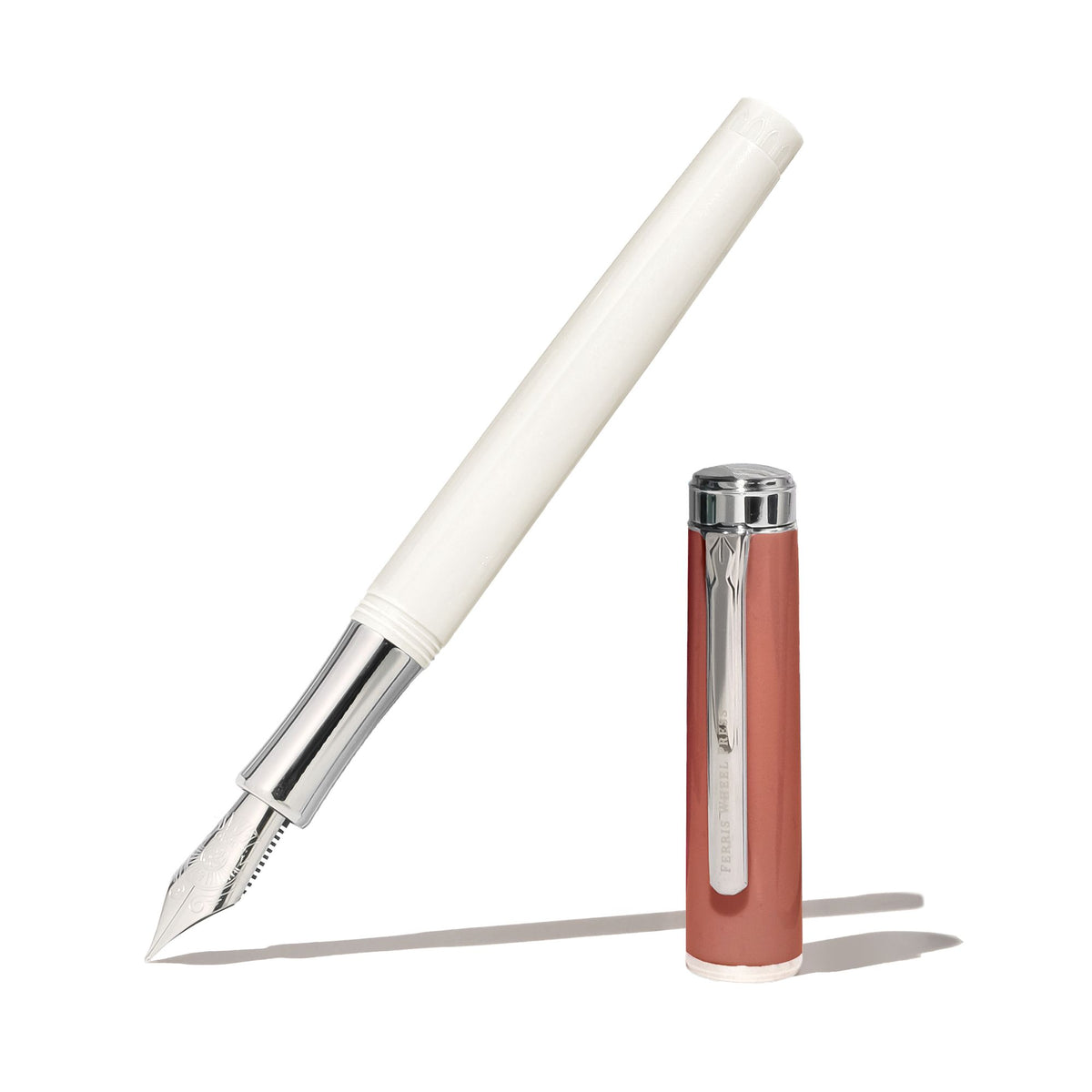 Coral Fountain Pen & Ink Charger S/3 (10mL)