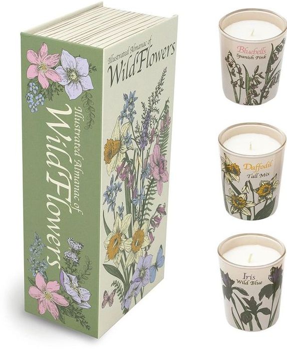 Votive Candle Set, Wildflowers