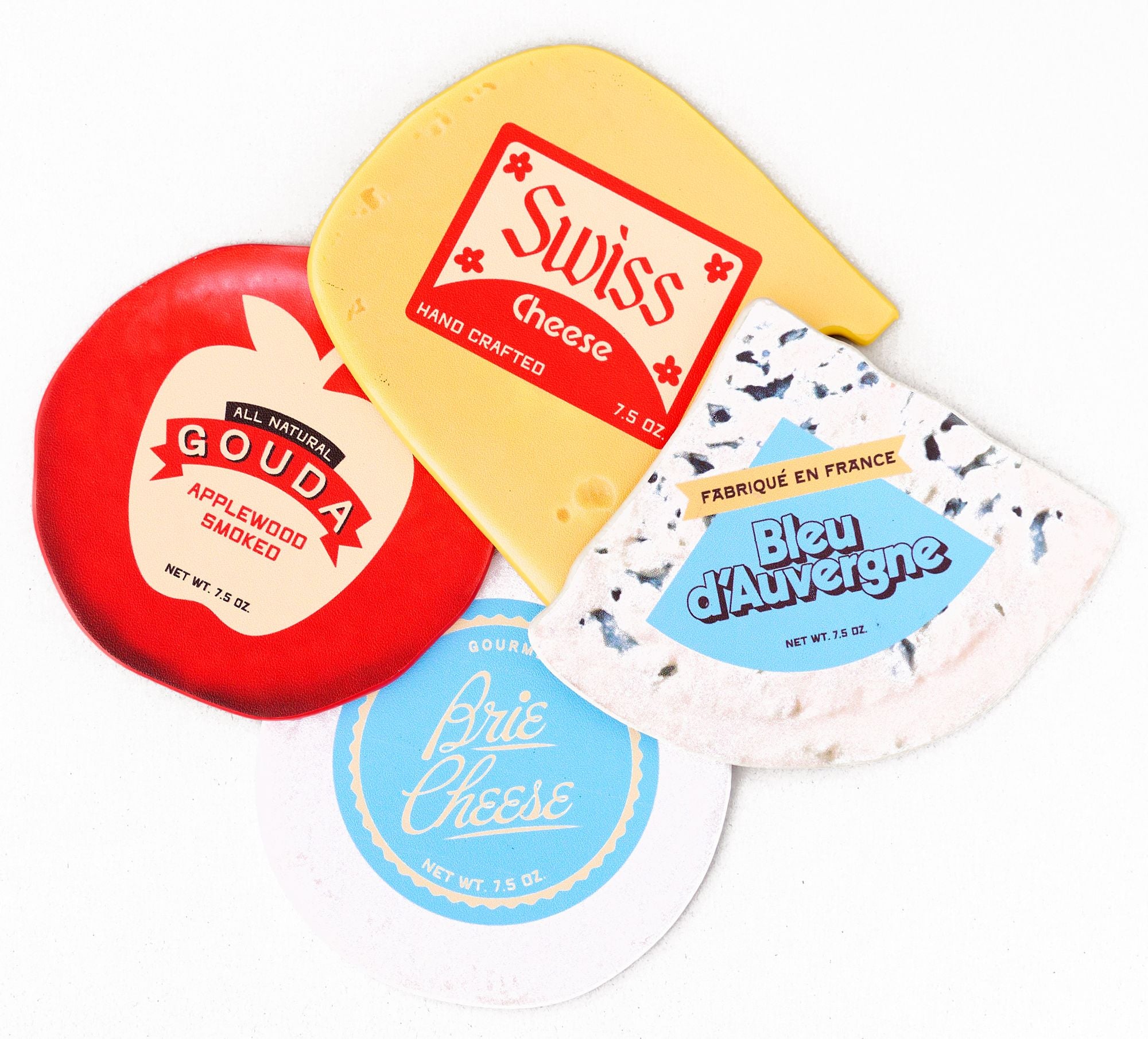 Coaster Set, Cheese