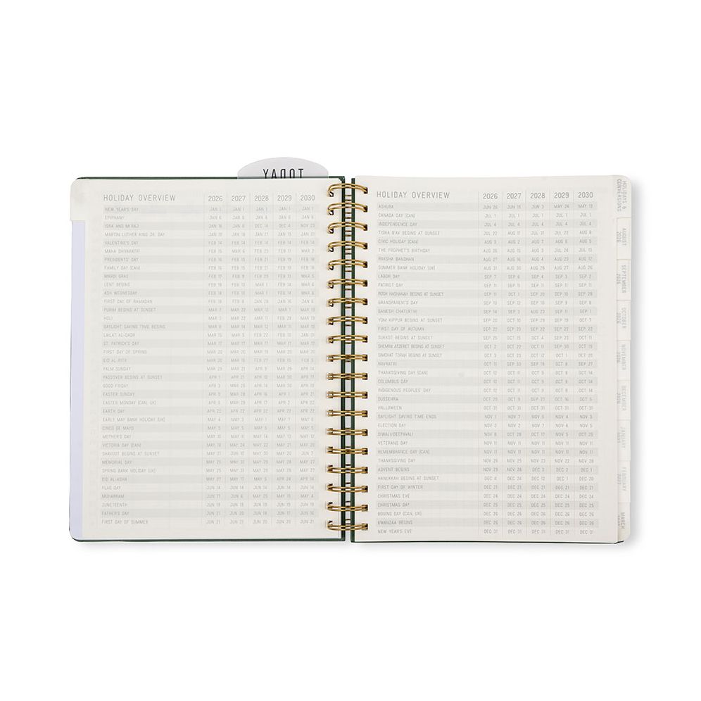2026-2027 Pine Standard Issue Weekly Desk Planner