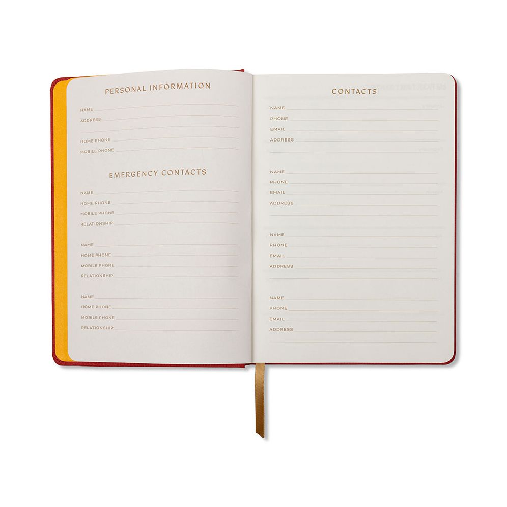 2026-2027 Embroidered Lucky Cat Weekly Desk Planner