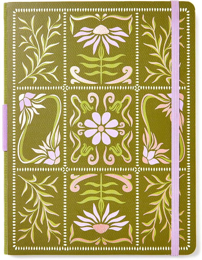 Paper Wasp Floral Tile Coptic - Limited Edition