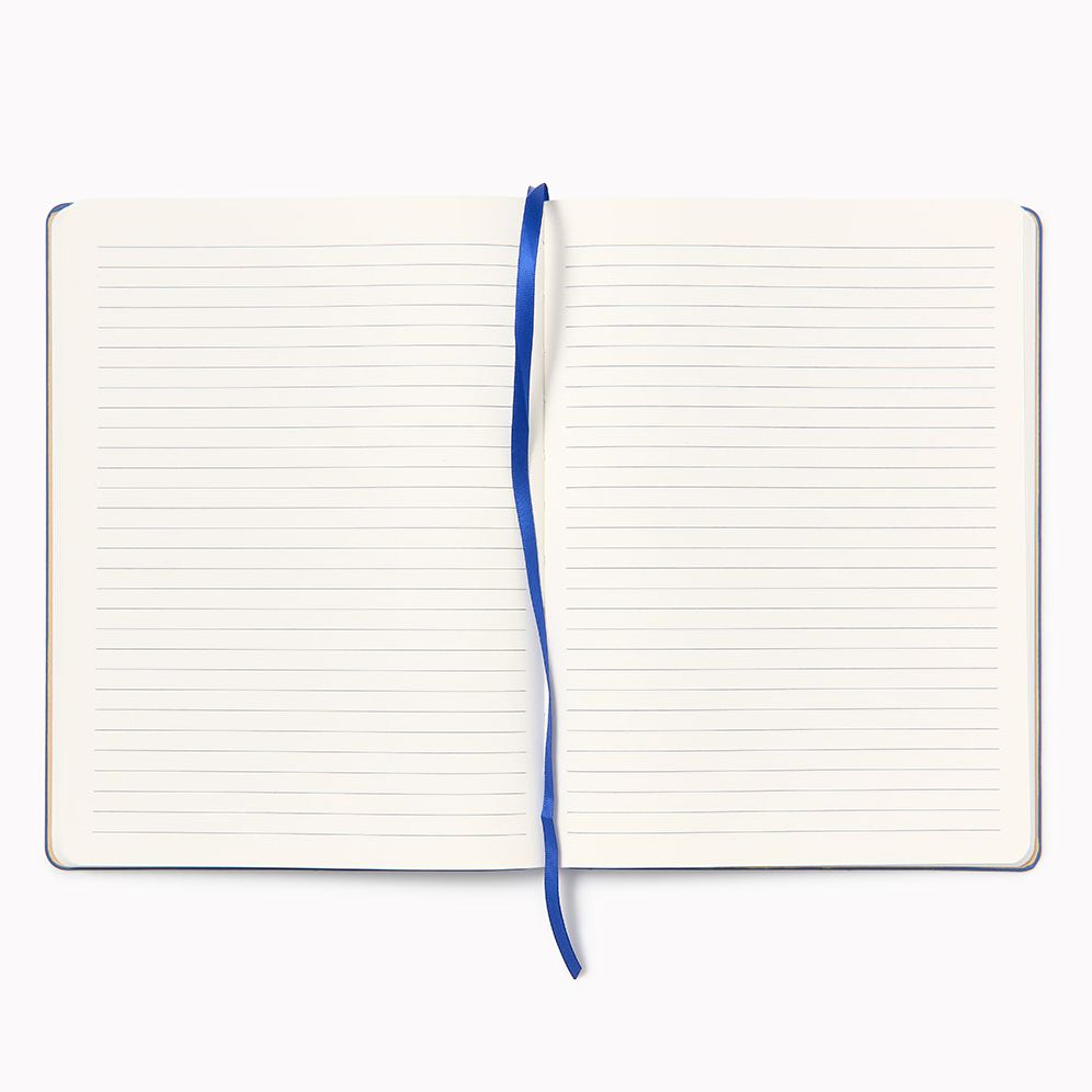 Paper Wasp Large Cobalt Blue Lined