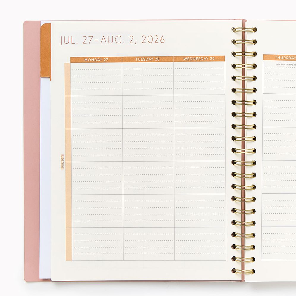 2026-2027 Paper Source Student/Teacher 17-Month Planner