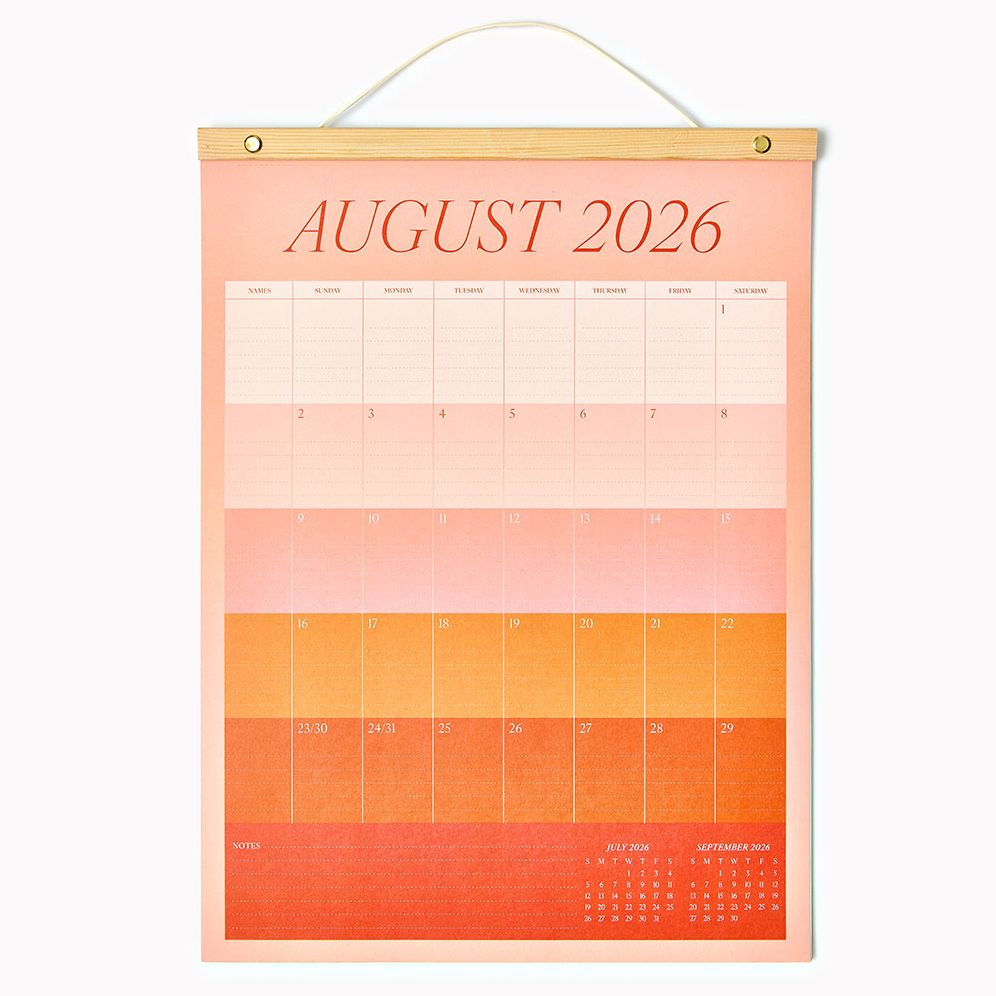 2026-2027 Paper Source Family Wall Calendar | Paper Source