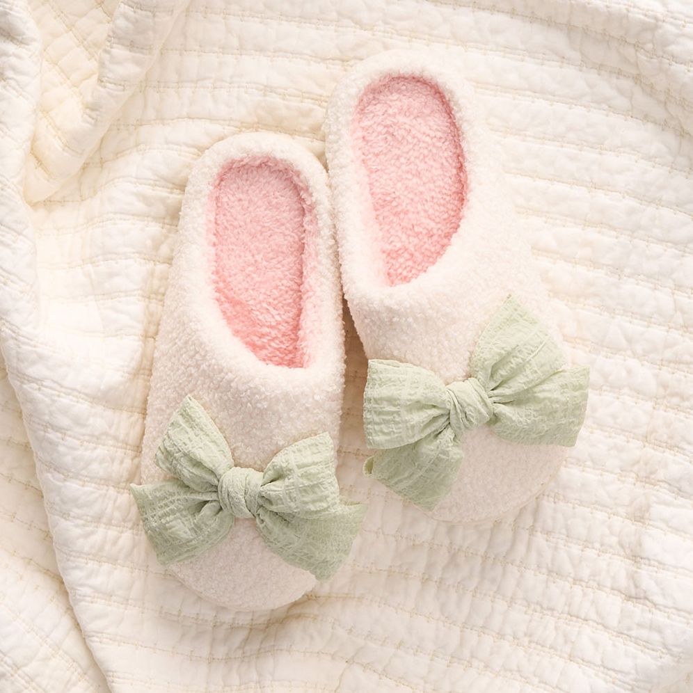 Betty Bow Sage Slippers