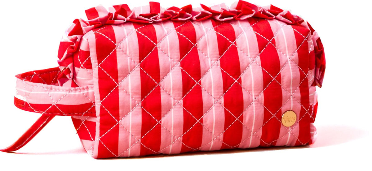 Peppermint Stripes Pouch