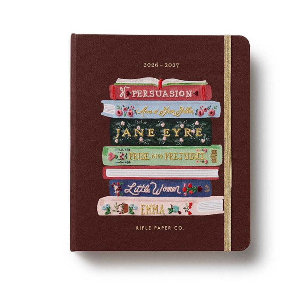 2026-2027 Rifle Ladies Night Book Club 17-Month Academic Covered Spiral Planner