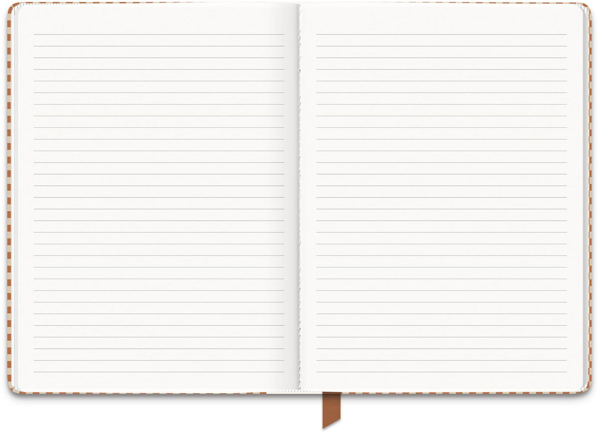 Maple Checks Paper Wasp LG Lined Journal