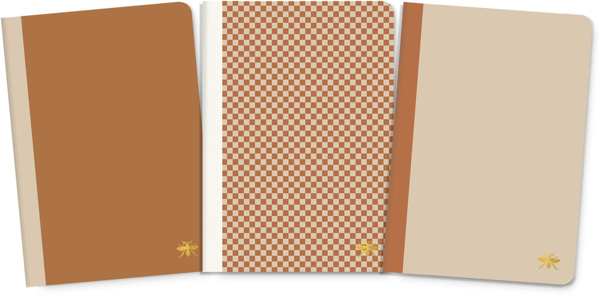 Maple Paper Wasp S/3 Notebooks