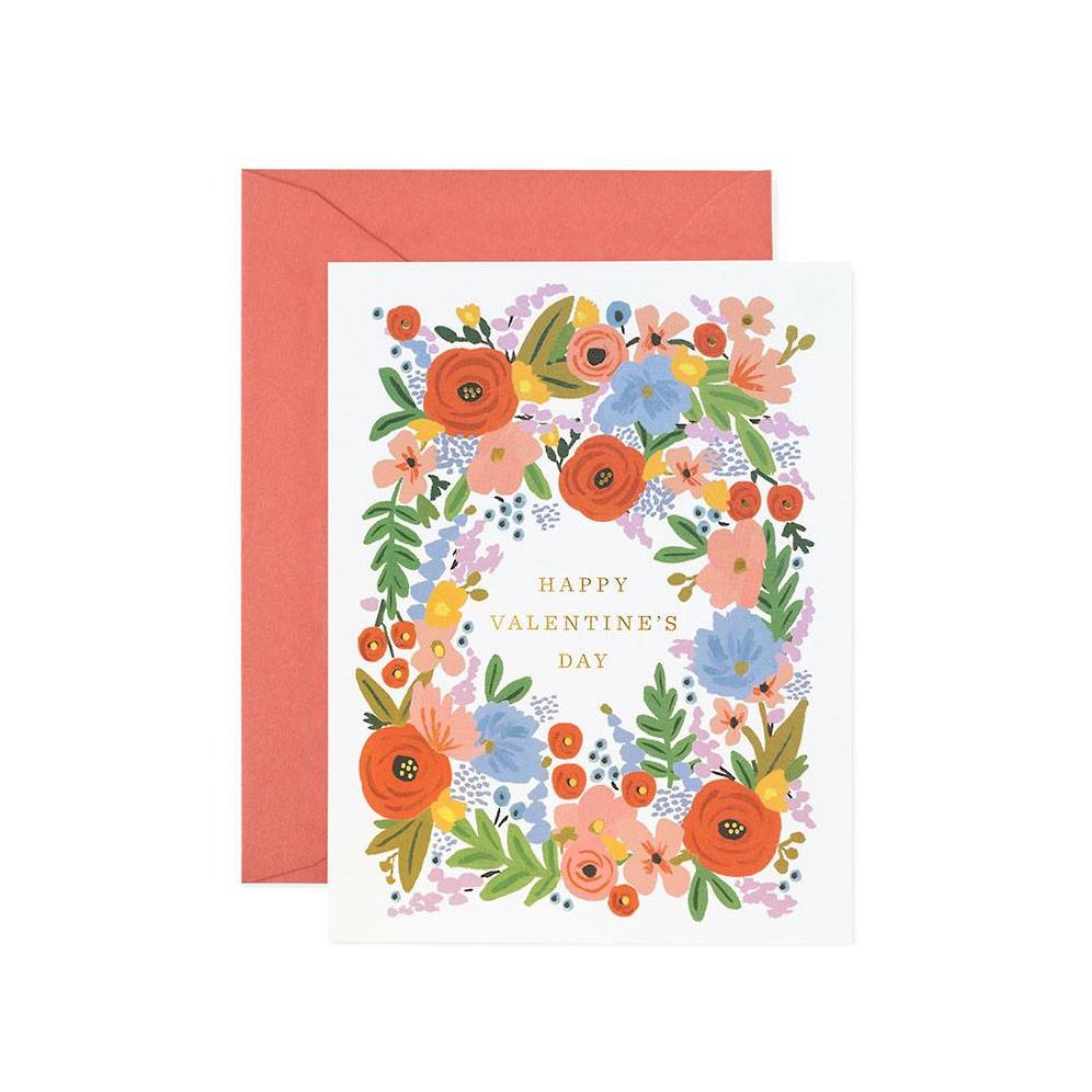 Bouquet Valentine's Day Card