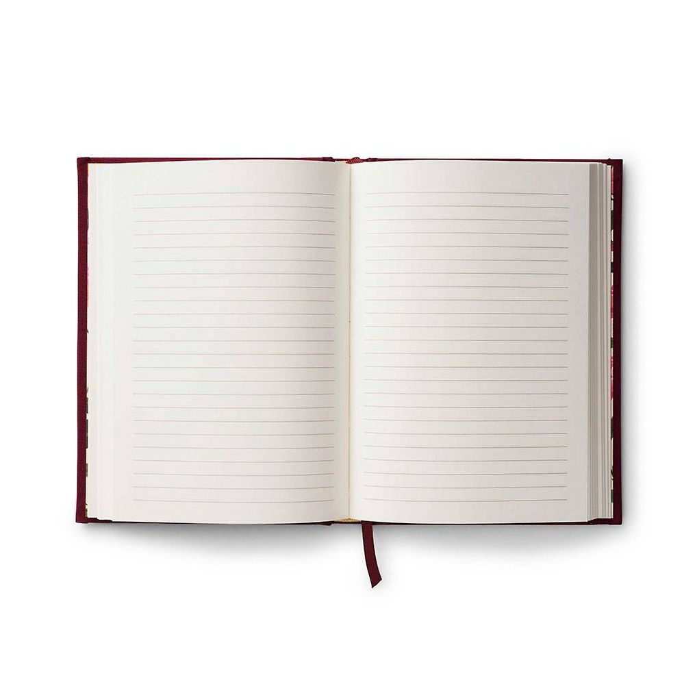 Roses Embroidered Journal