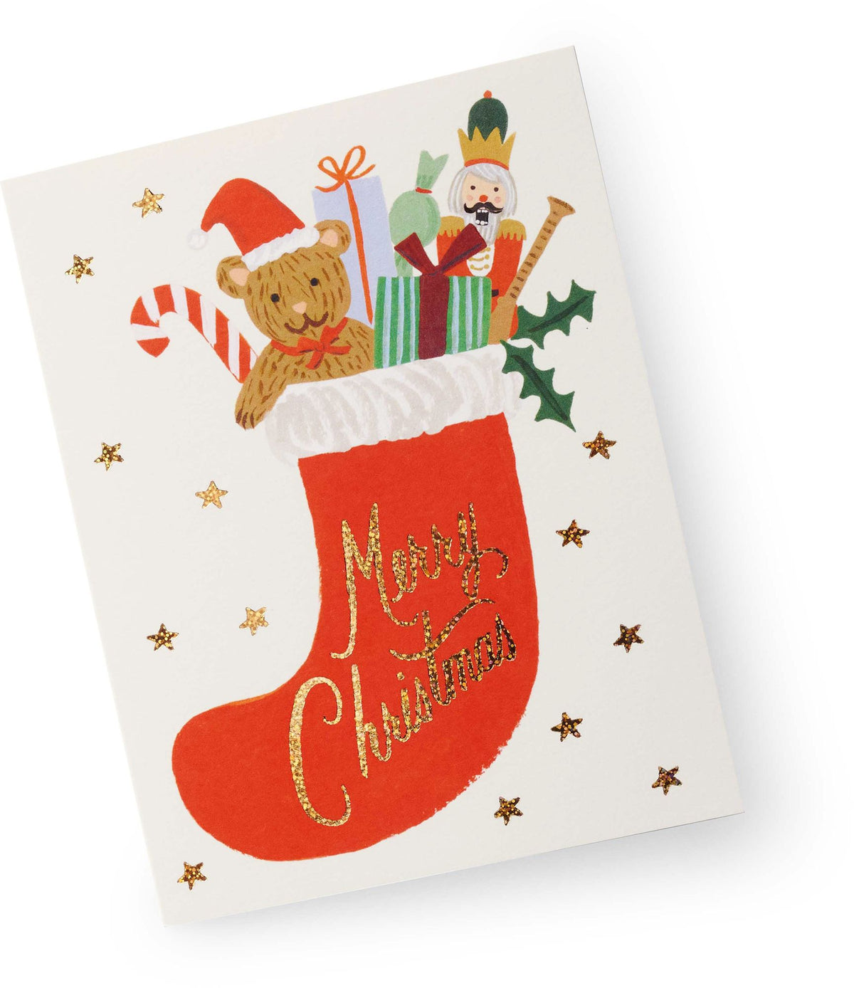 Toy Stocking Holiday Card