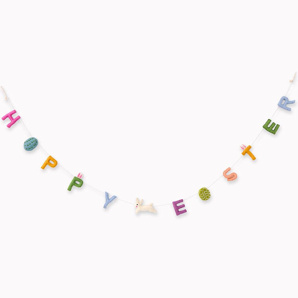 Easter Bunny Felt Garland