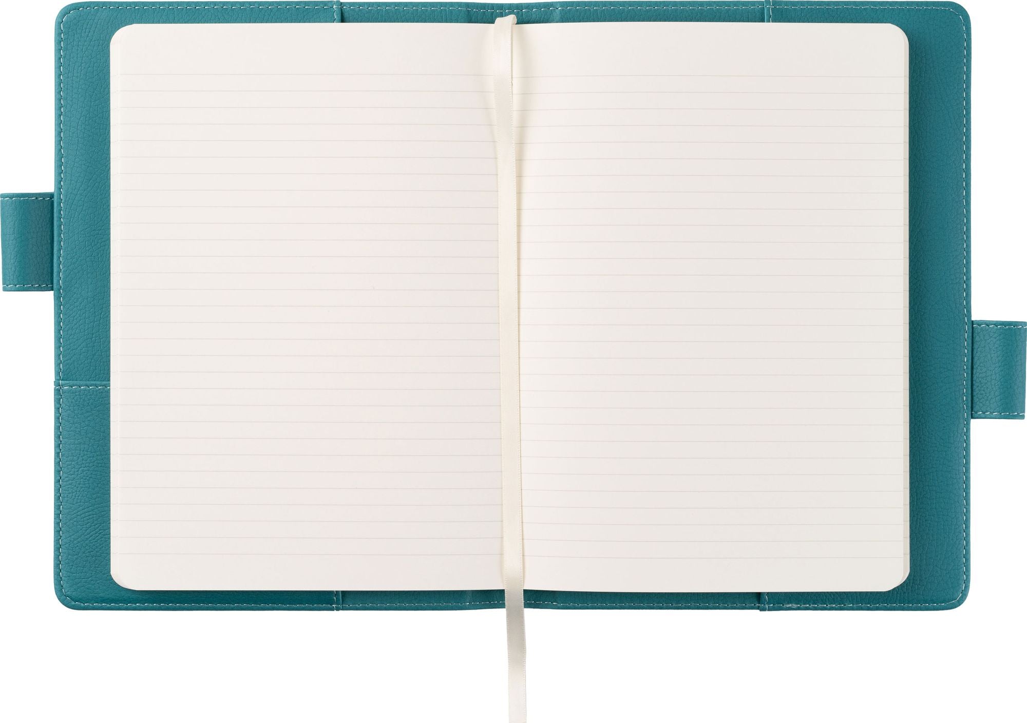 Paper Source A5 Embroidered Floral Bookcloth Journal Cover with Pen Loop Closure