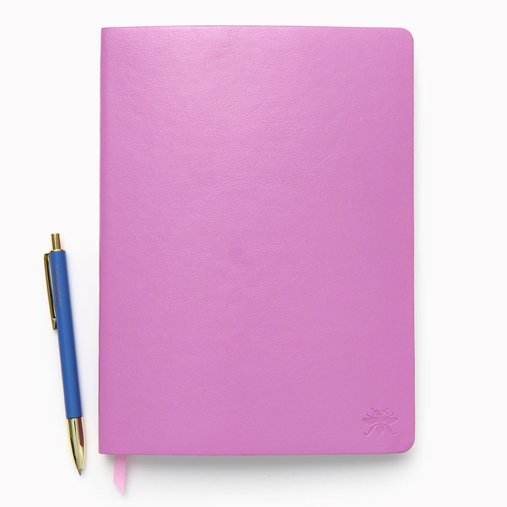 Lilac Paper Wasp LG Dotted Journal
