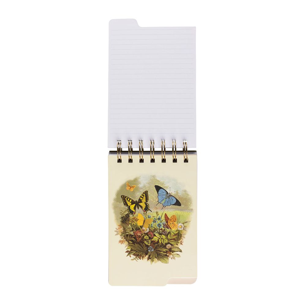 Butterfly Meadow Tabbed Spiral Notepad - Exclusive
