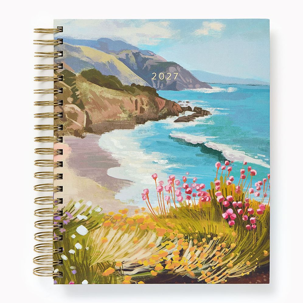2026-2027 Paper Source Landscapes Weekly Desk Planner | Paper Source