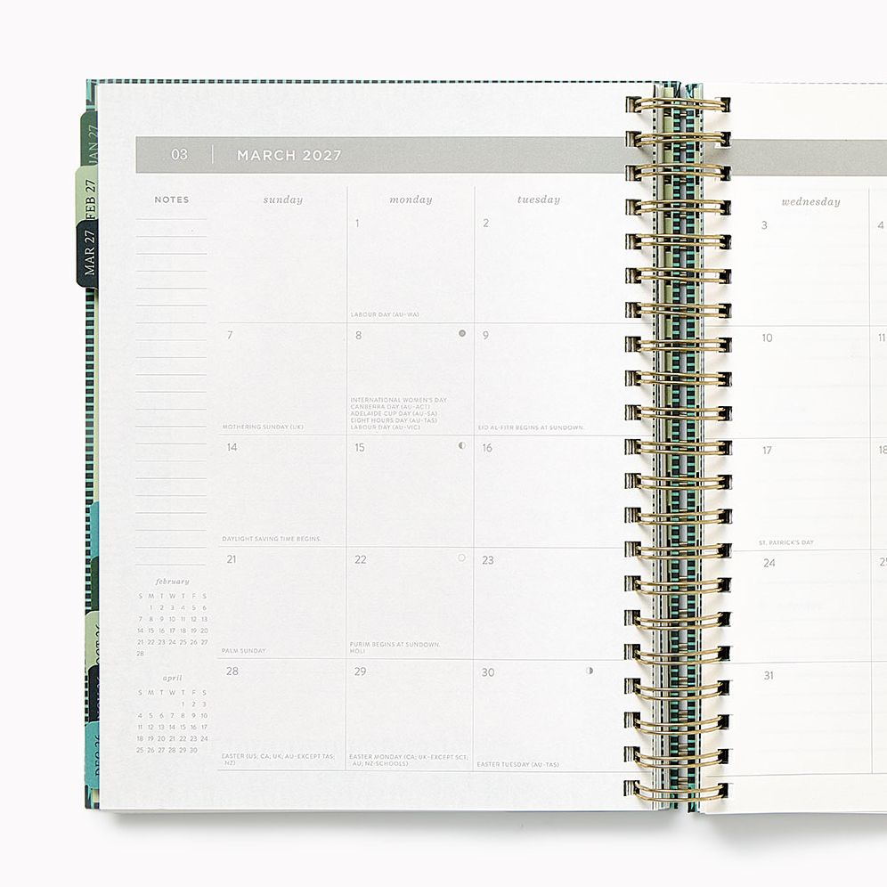 2026-2027 Tapestries Weekly Desk Planner