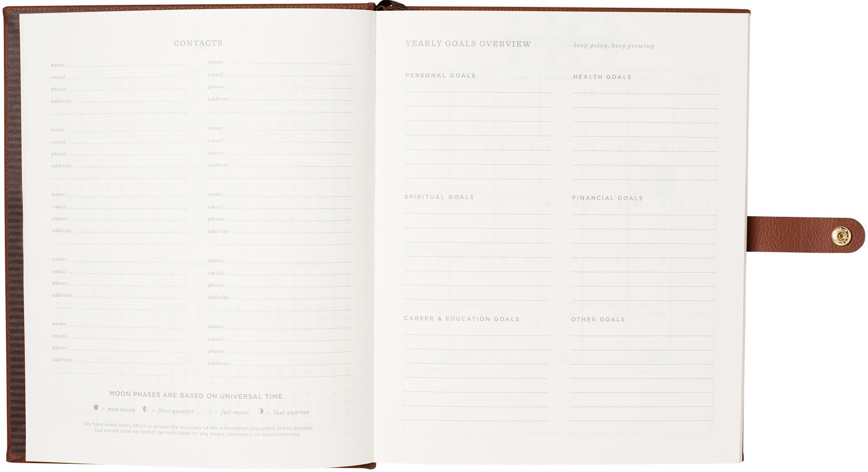 2026-2027 Antique Frame Weekly Desk Planner