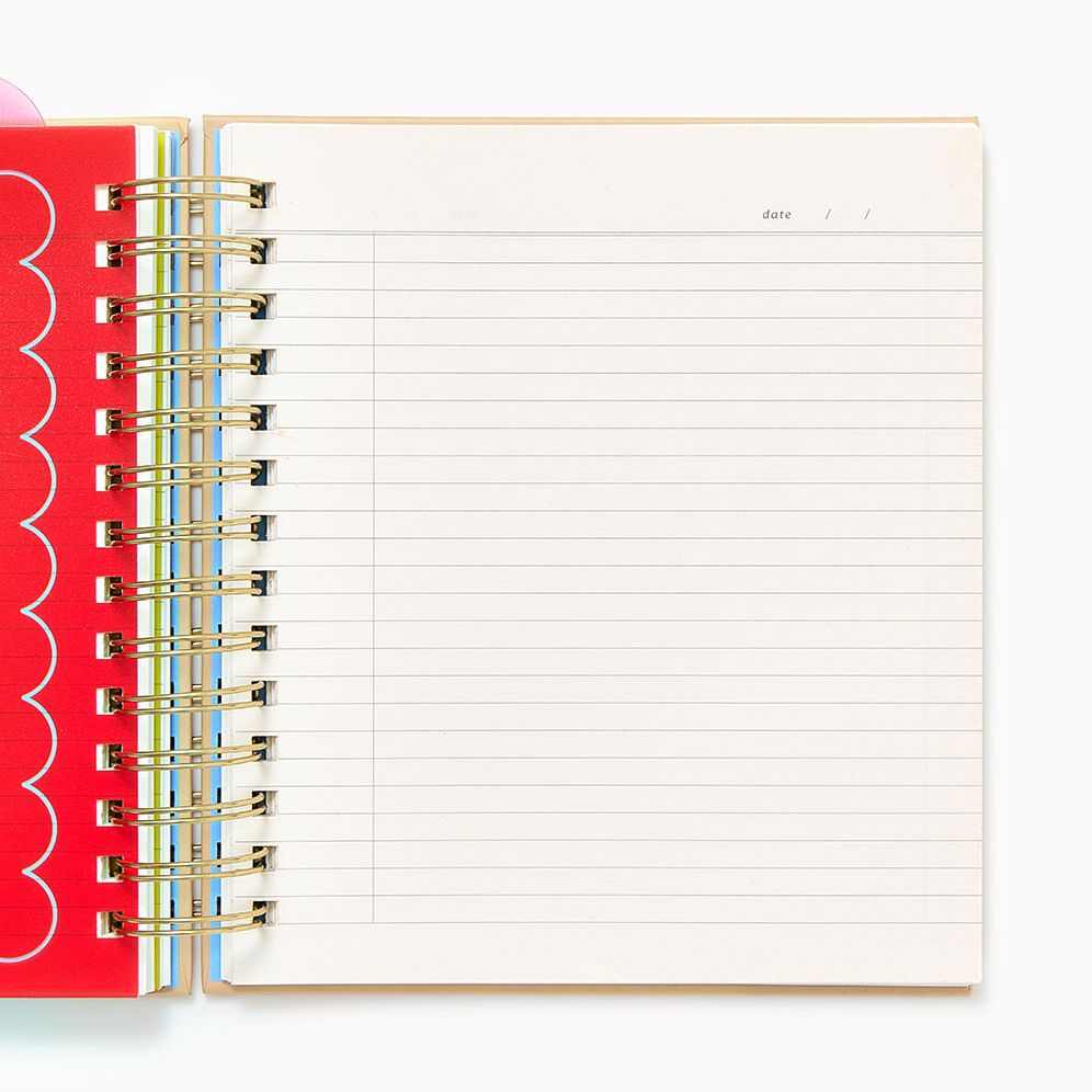 2026-2027 Paper Source Strawberry Weekly Desk Planner