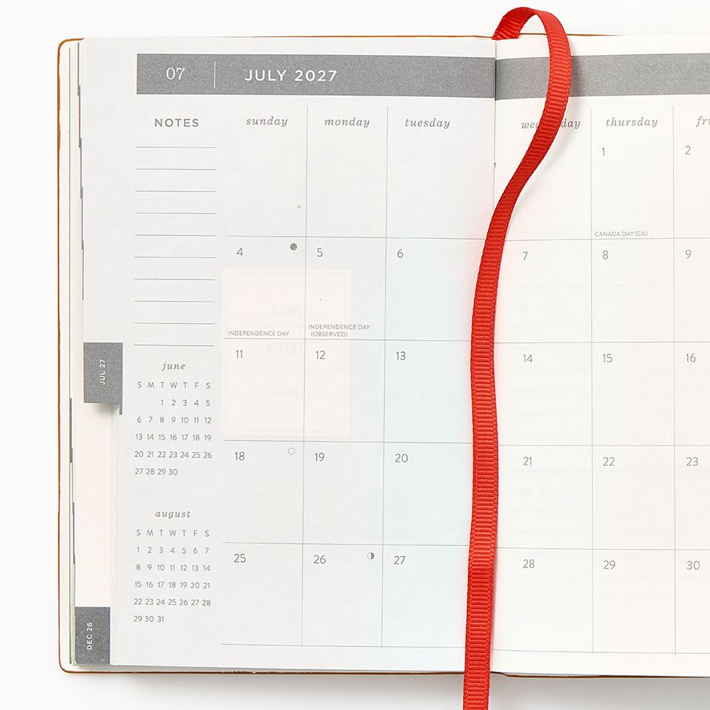 2026-2027 Paper Source Tapestries Weekly Pocket Planner