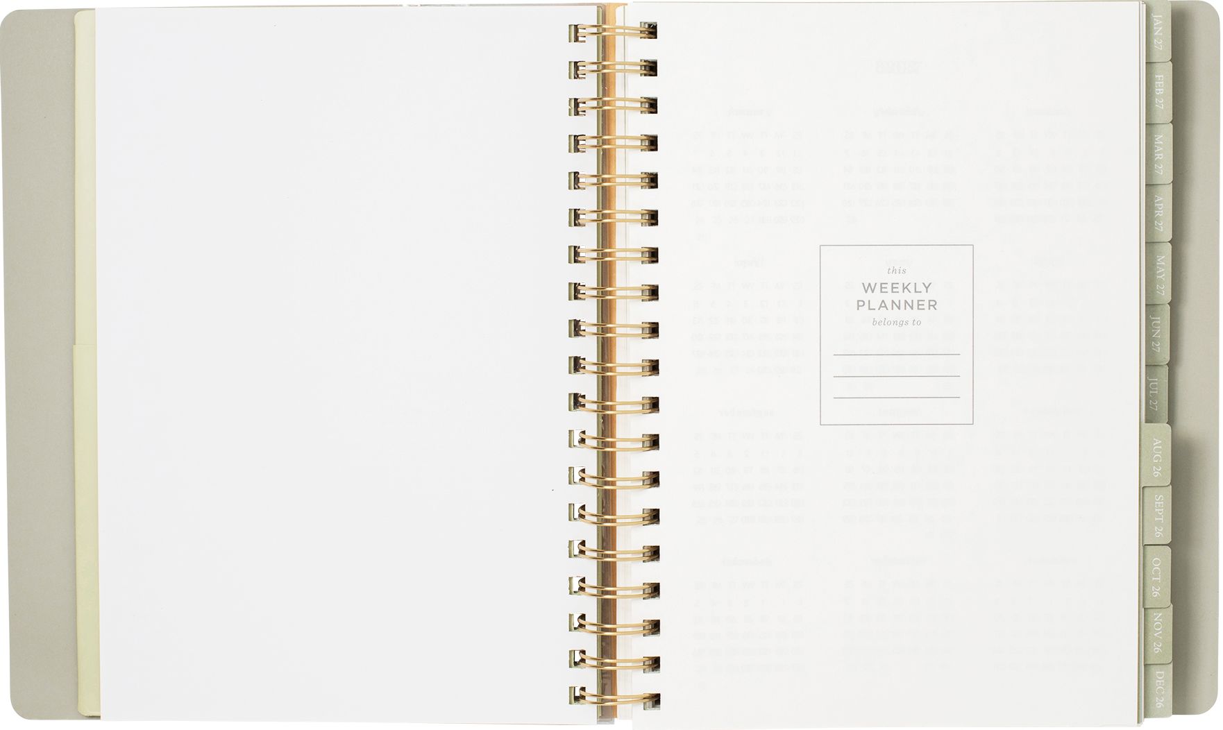 2026-2027 Fantasy Weekly Desk Planner