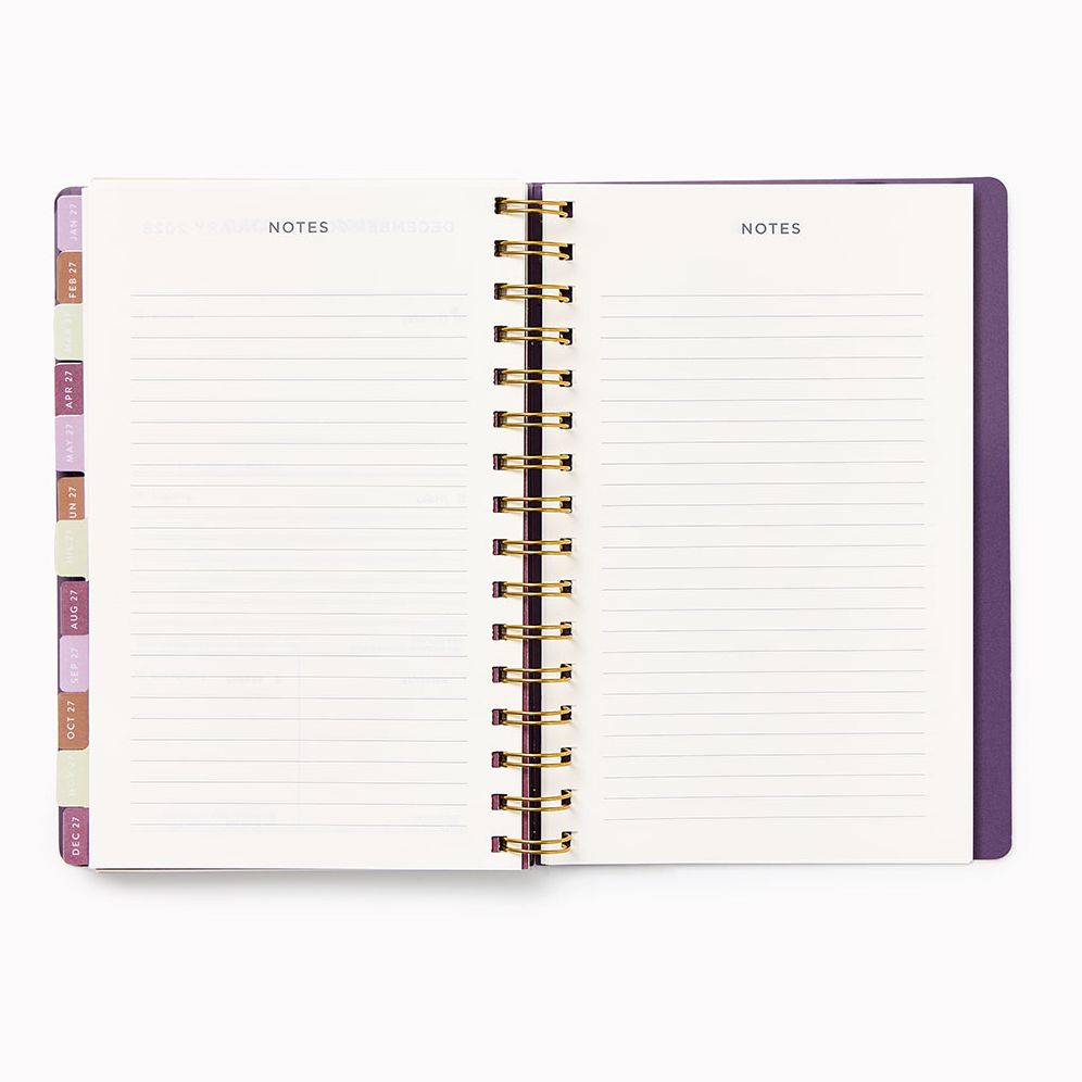 2027 Paper Source Color Grid Weekly Desk Planner
