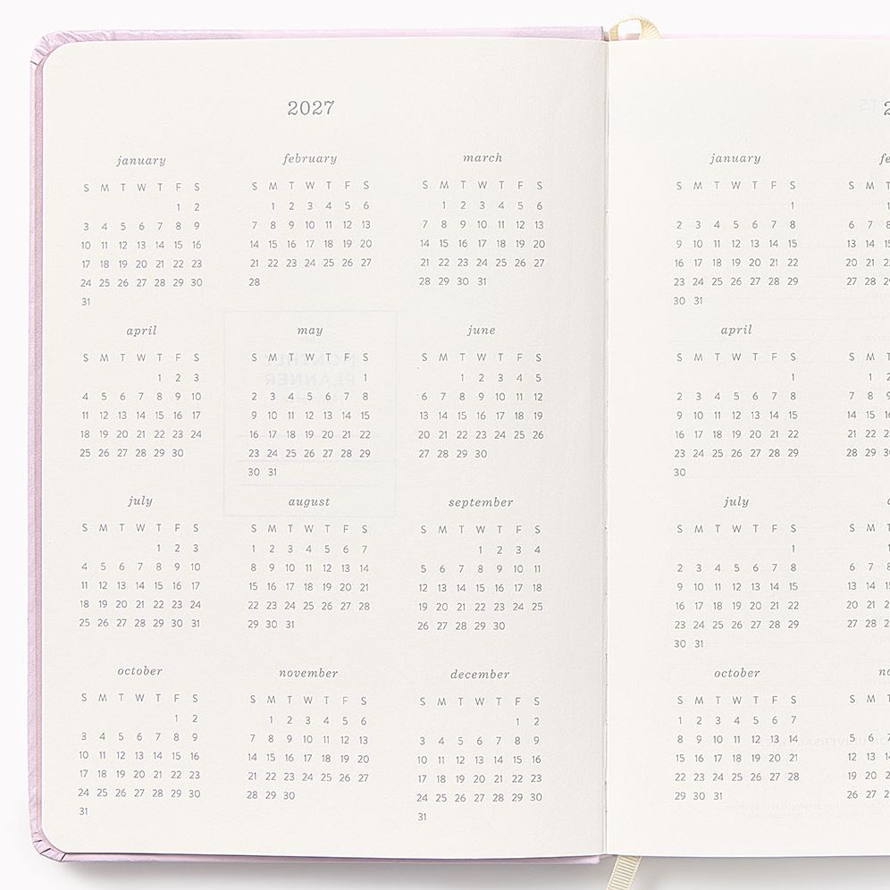 2027 Paper Source Vintage Frame Monthly Desk Planner
