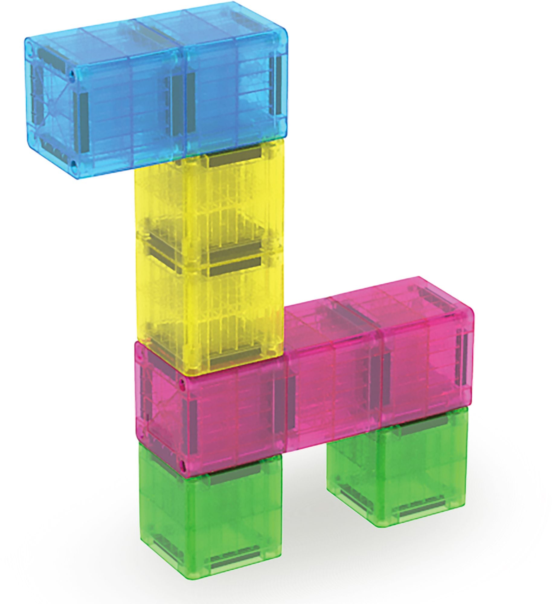 The Original MAGNA-TILES® microMAGS Cube Pack 9-Piece Magnetic Construction Set