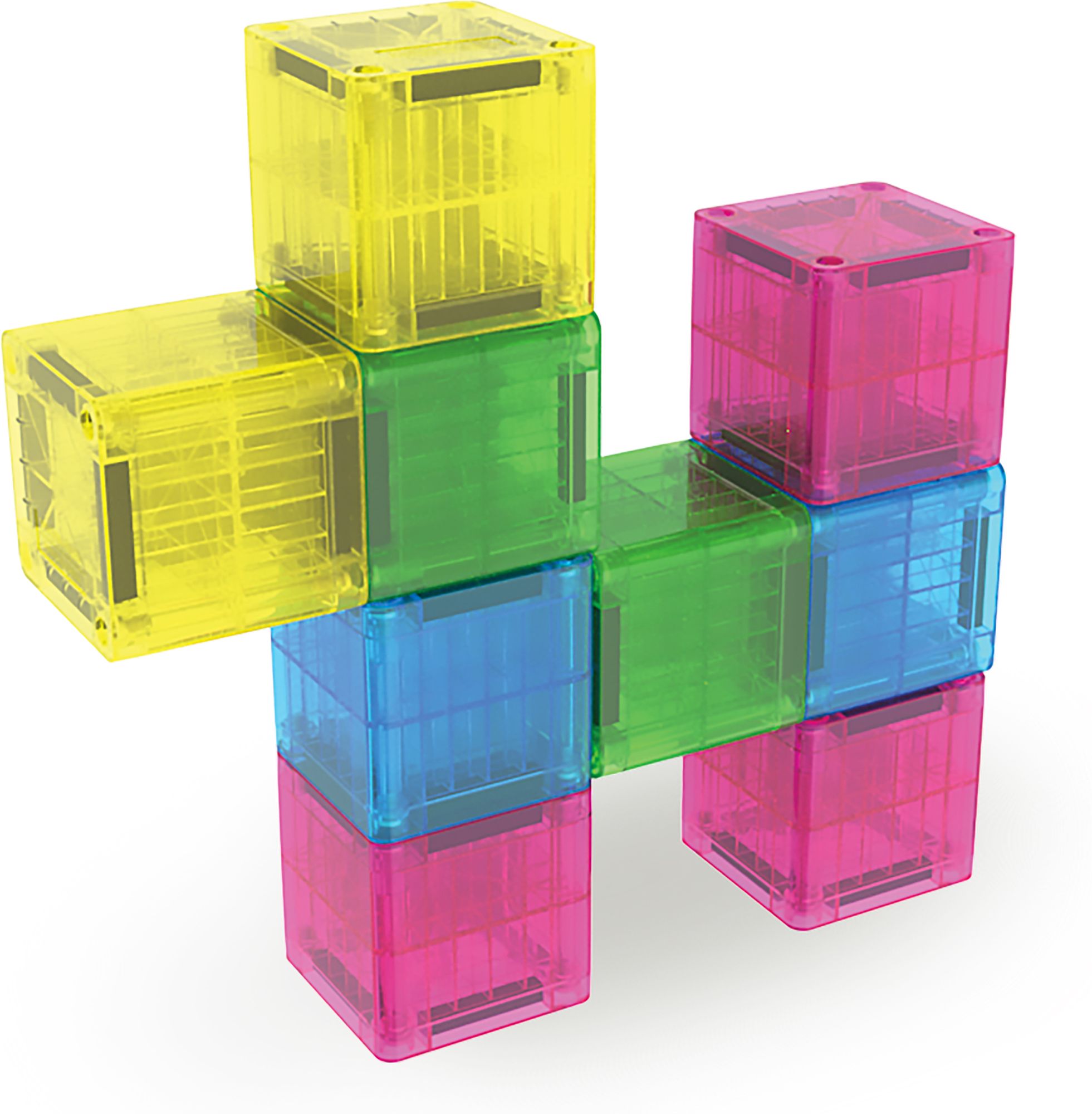 The Original MAGNA-TILES® microMAGS Cube Pack 9-Piece Magnetic Construction Set