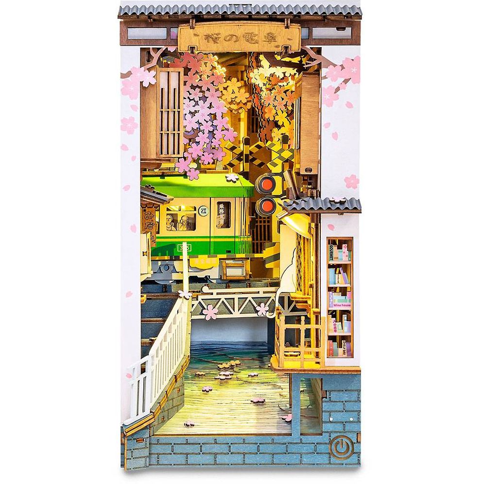 DIY Miniature Bookend: Sakura Tram | Paper Source