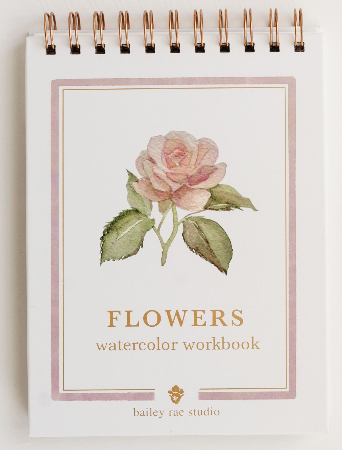 Flowers Watercolor Workbook