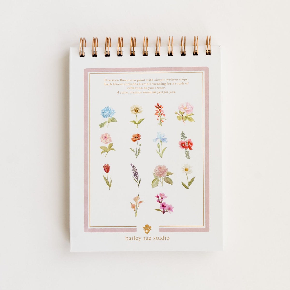 Flowers Watercolor Workbook