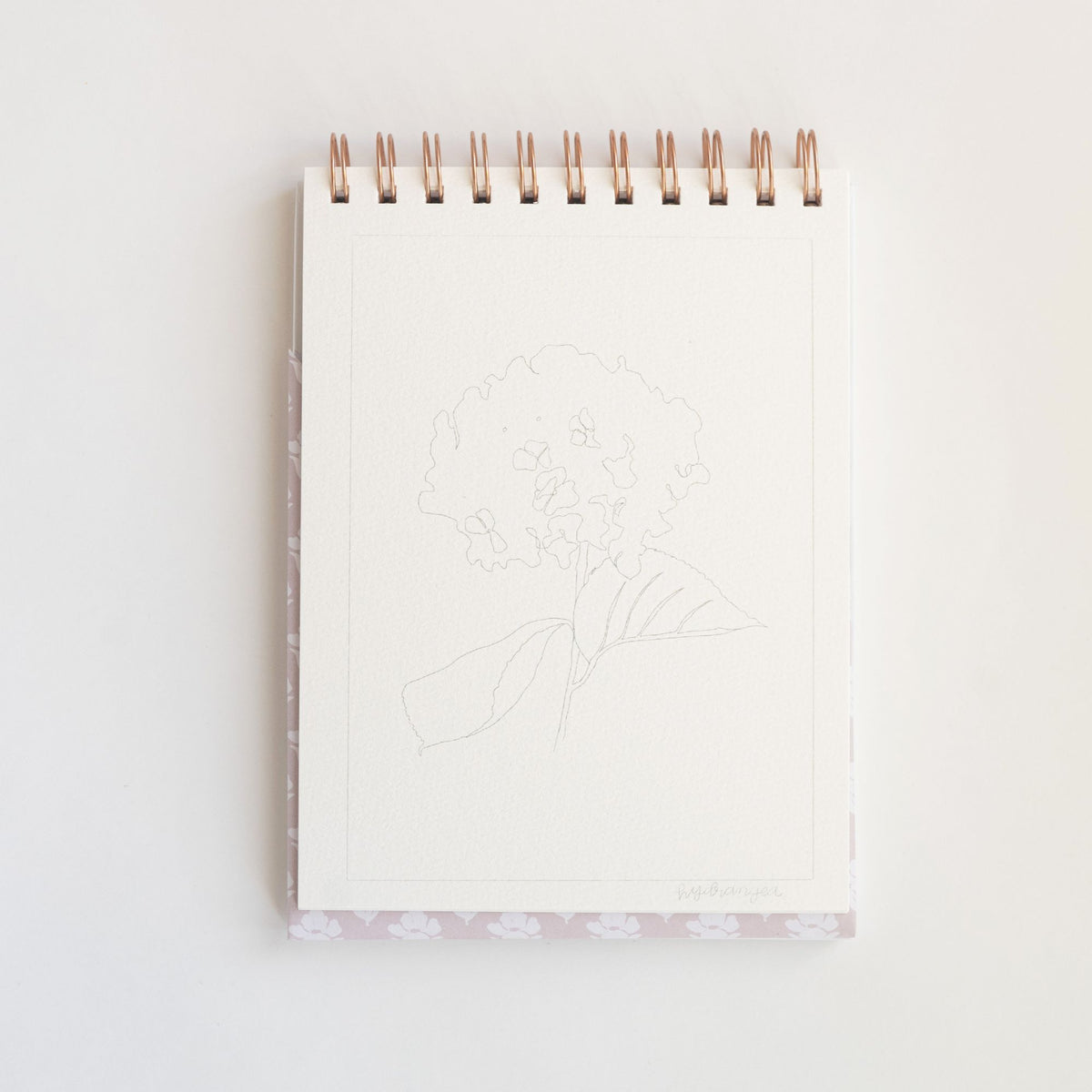 Flowers Watercolor Workbook