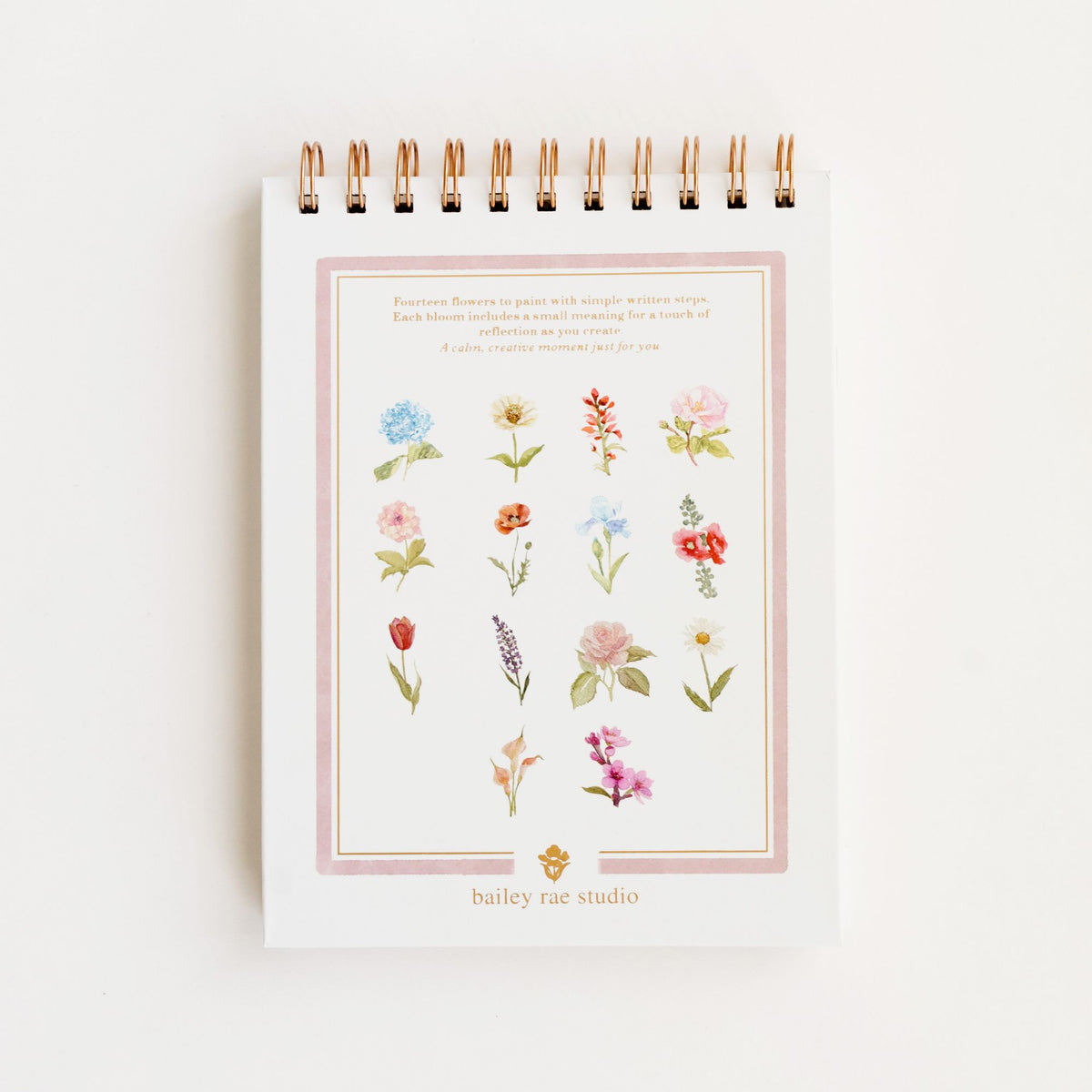 Flowers Watercolor Workbook