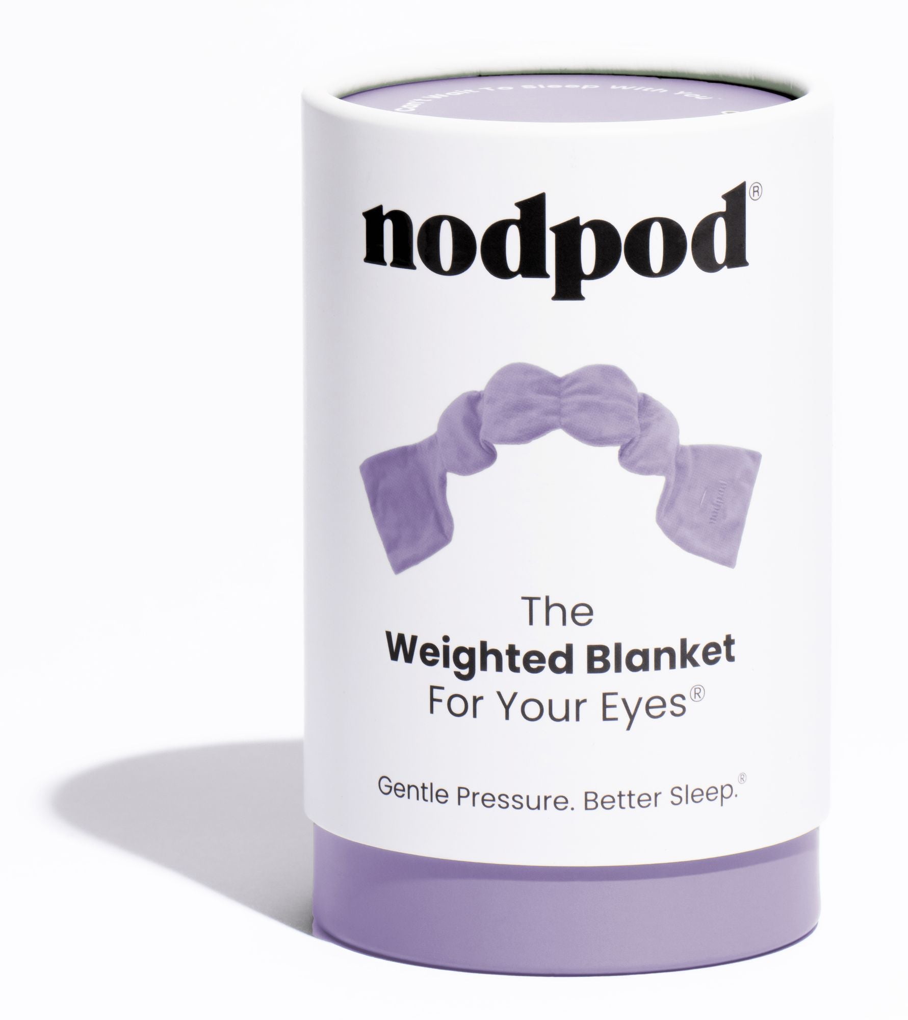 Nodpod- The Weighted Blanket For Your Eyes- Wisteria