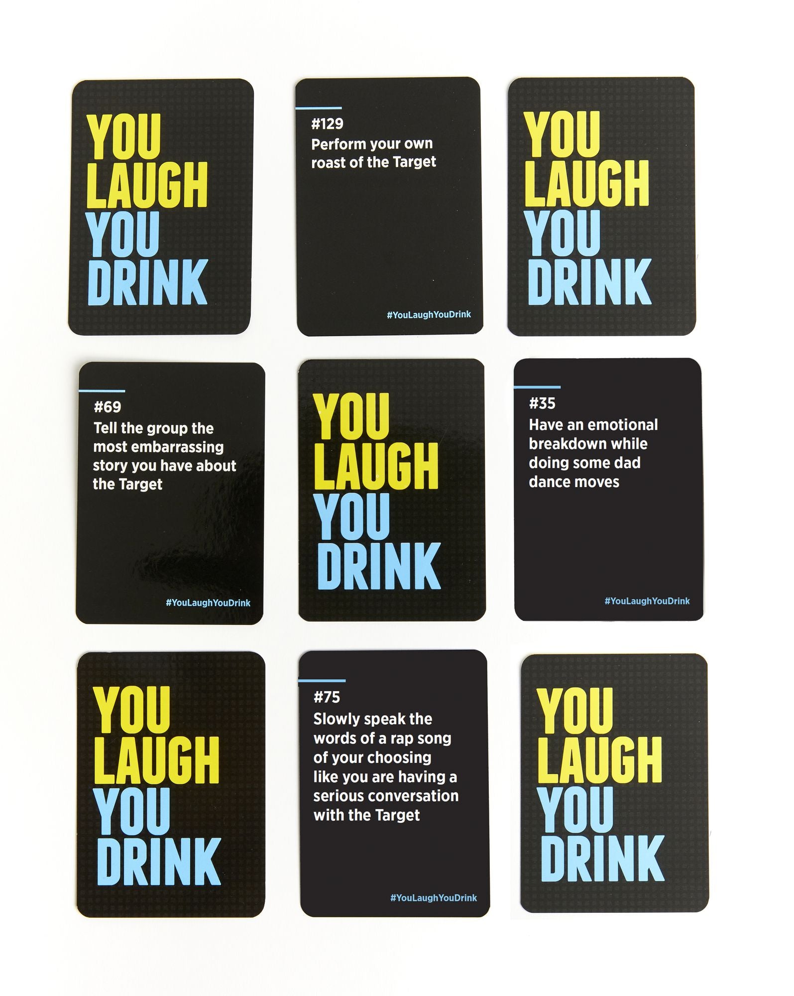 You Laugh, You Drink Party Game
