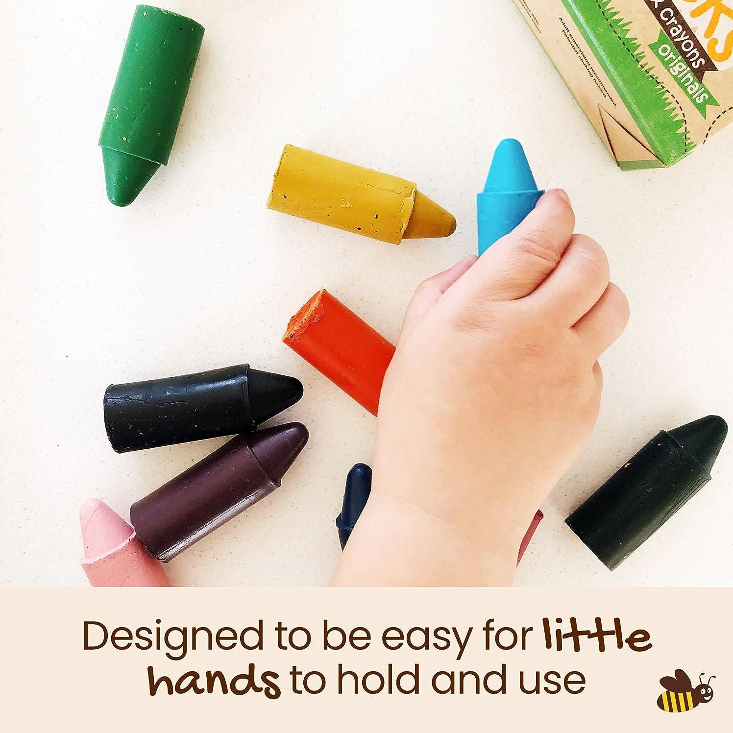 Honeysticks Originals 100% Pure Beeswax Crayons