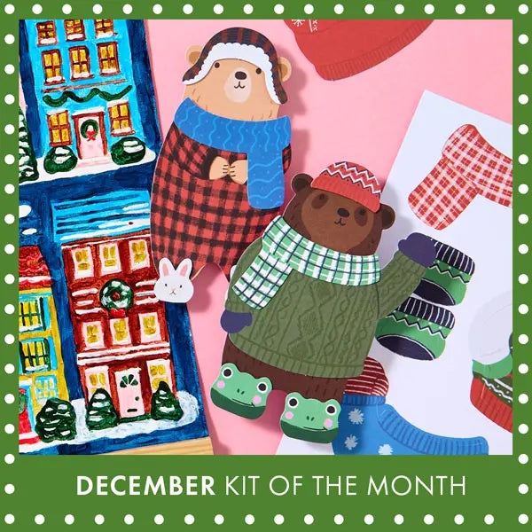 The Beary Jolly Paper Kit, the December Kit of the Month.