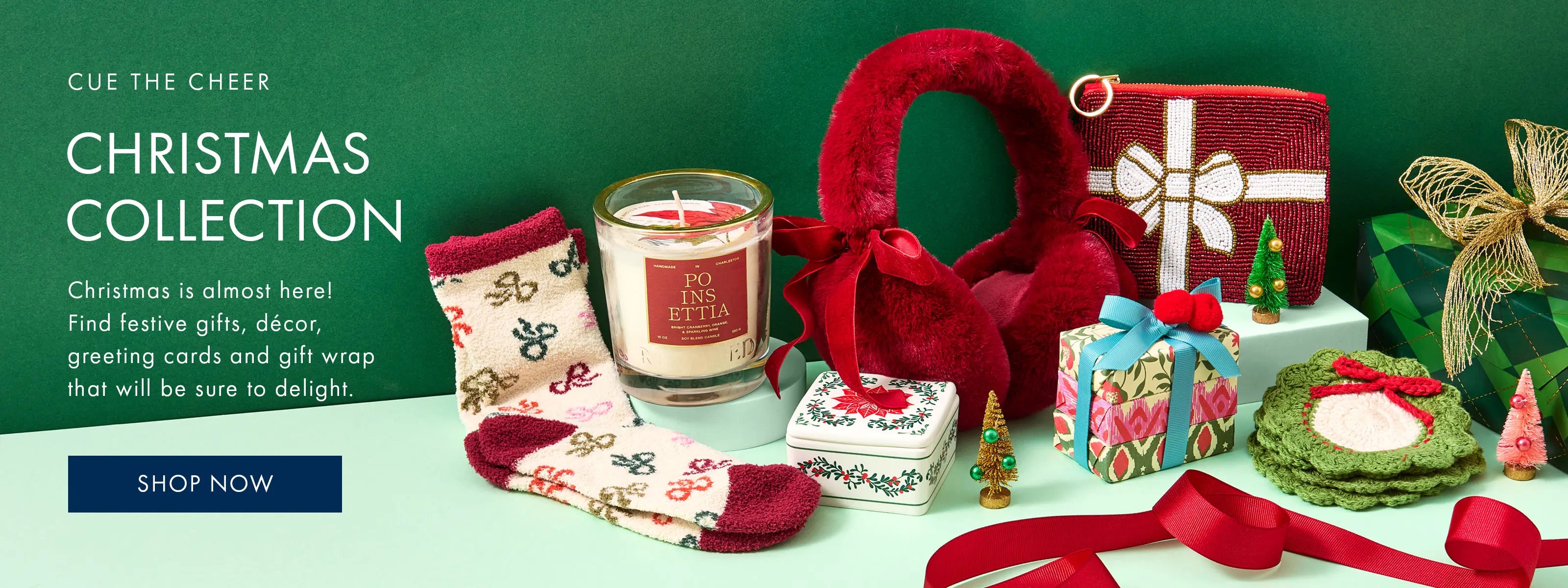 Shop the Christmas collection of gifts, decor, greeting cards, gift wrap and more.