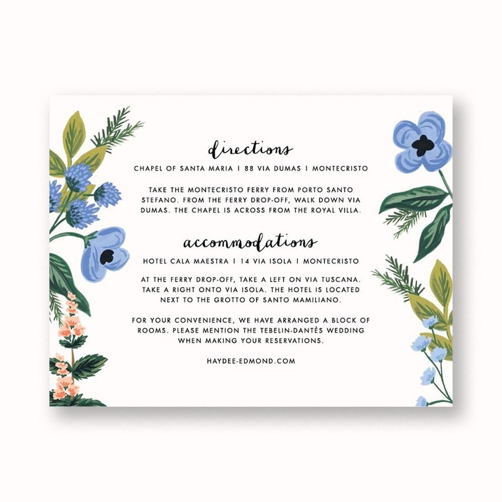 August Herbarium Information Card