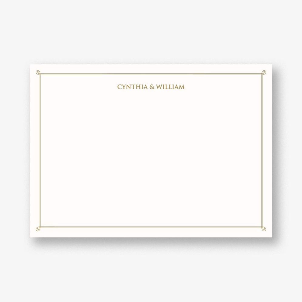 Double Loop Frame I Stationery