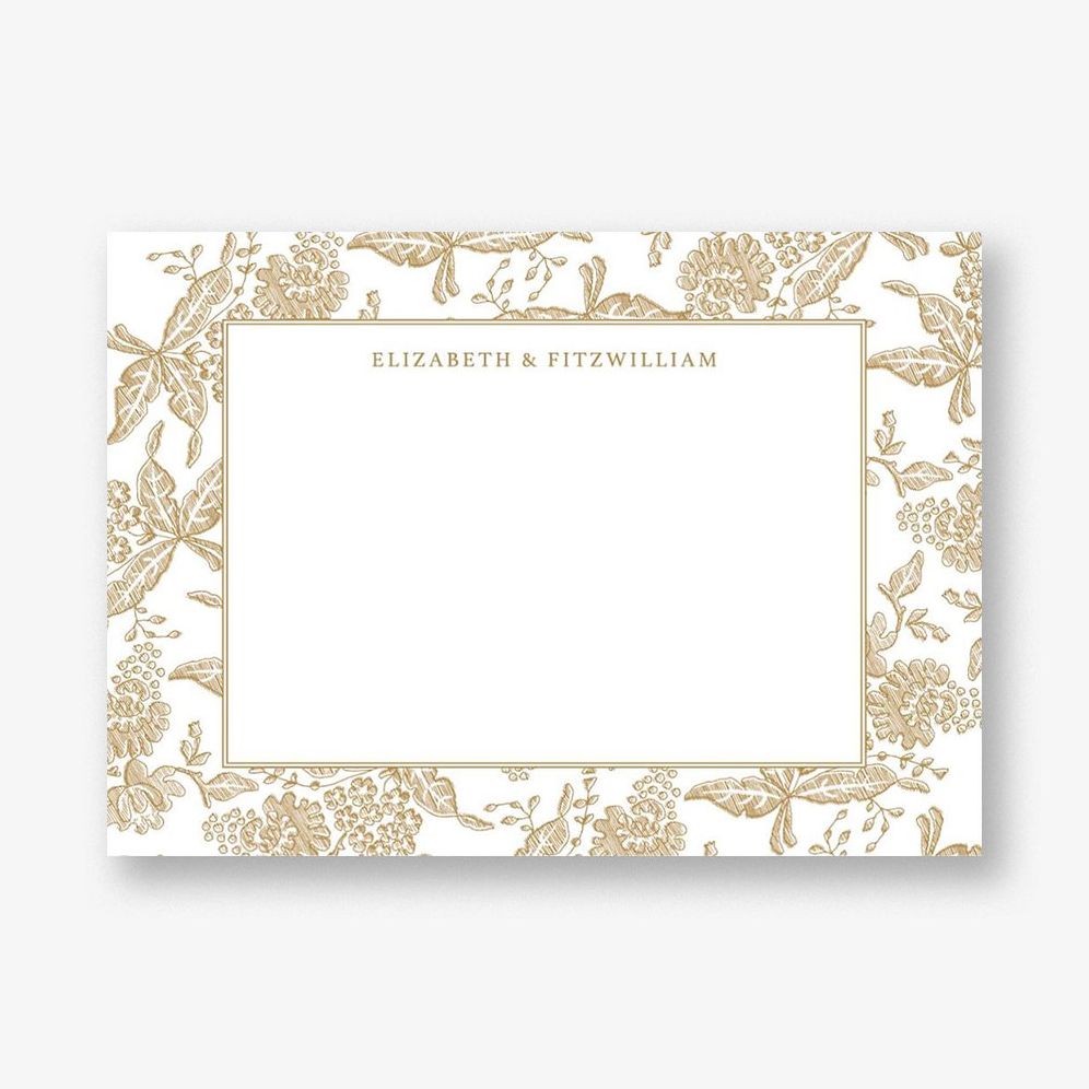 Hydrangea Lace II Stationery