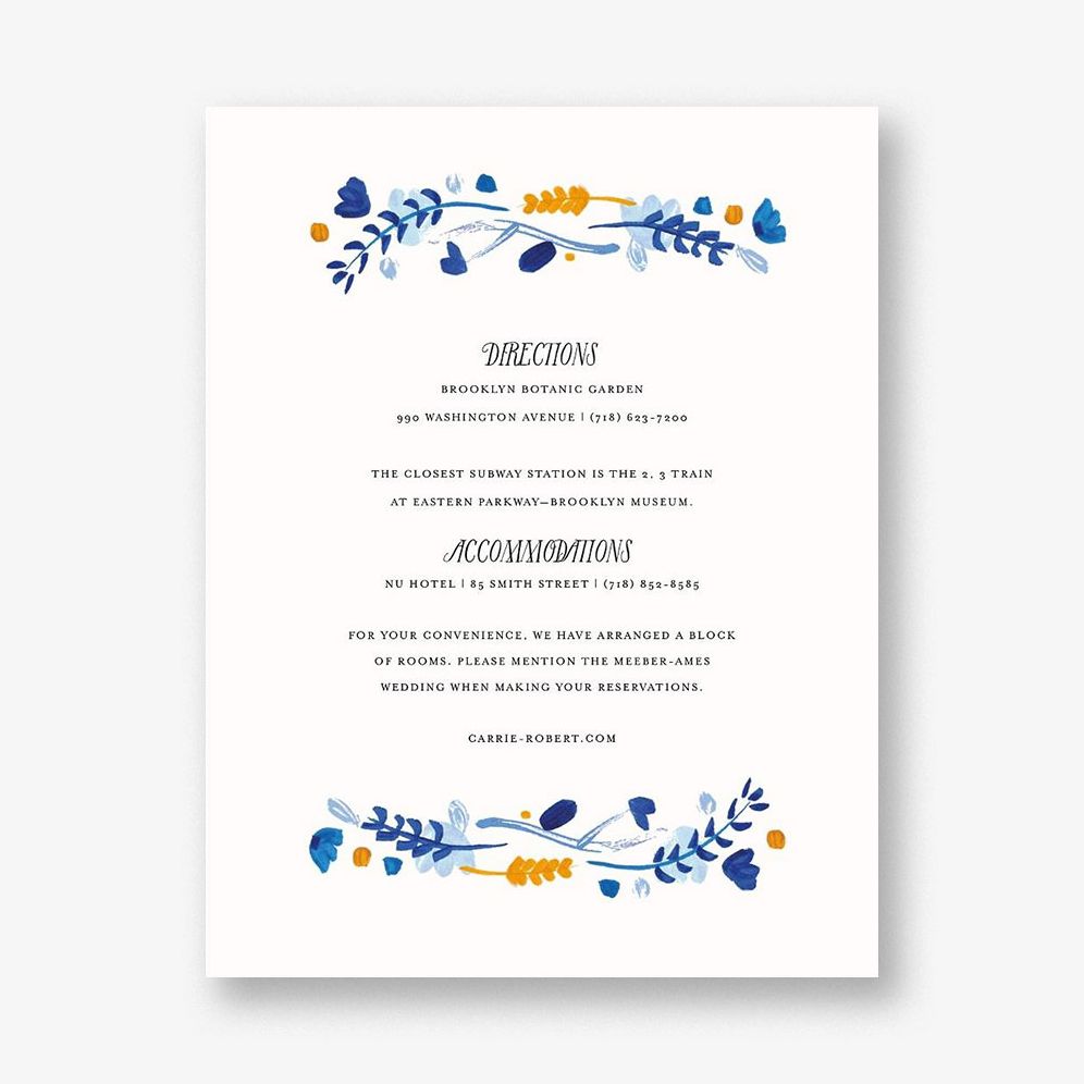 Miss Lila Information Card