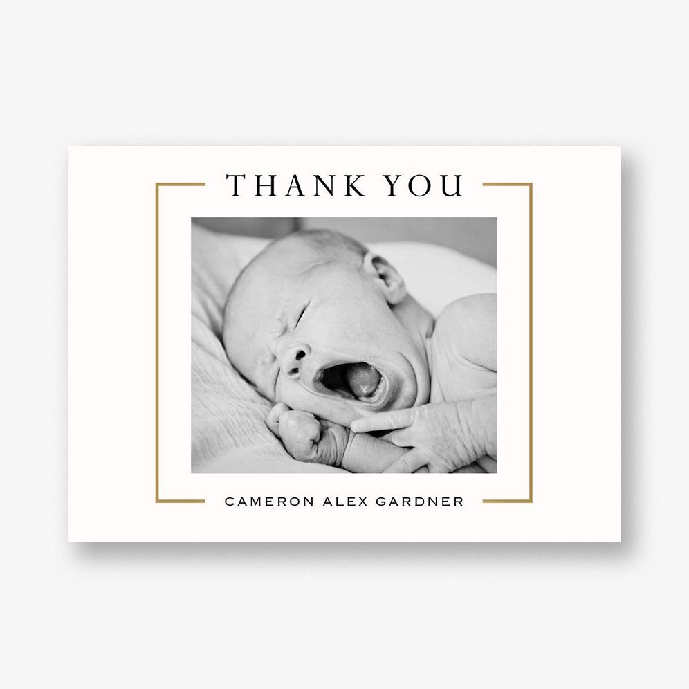 Duo Photo Thank You Notes