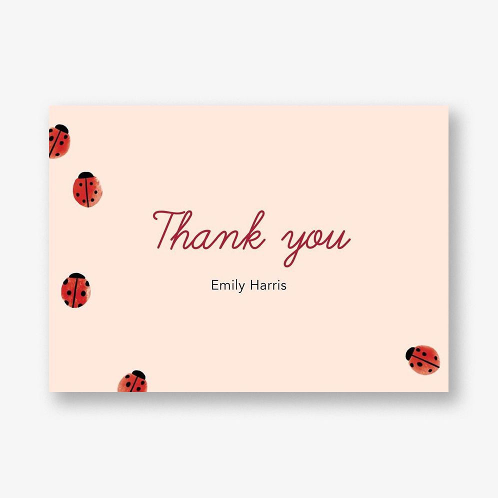 Ladybug Thank You Notes | Paper Source