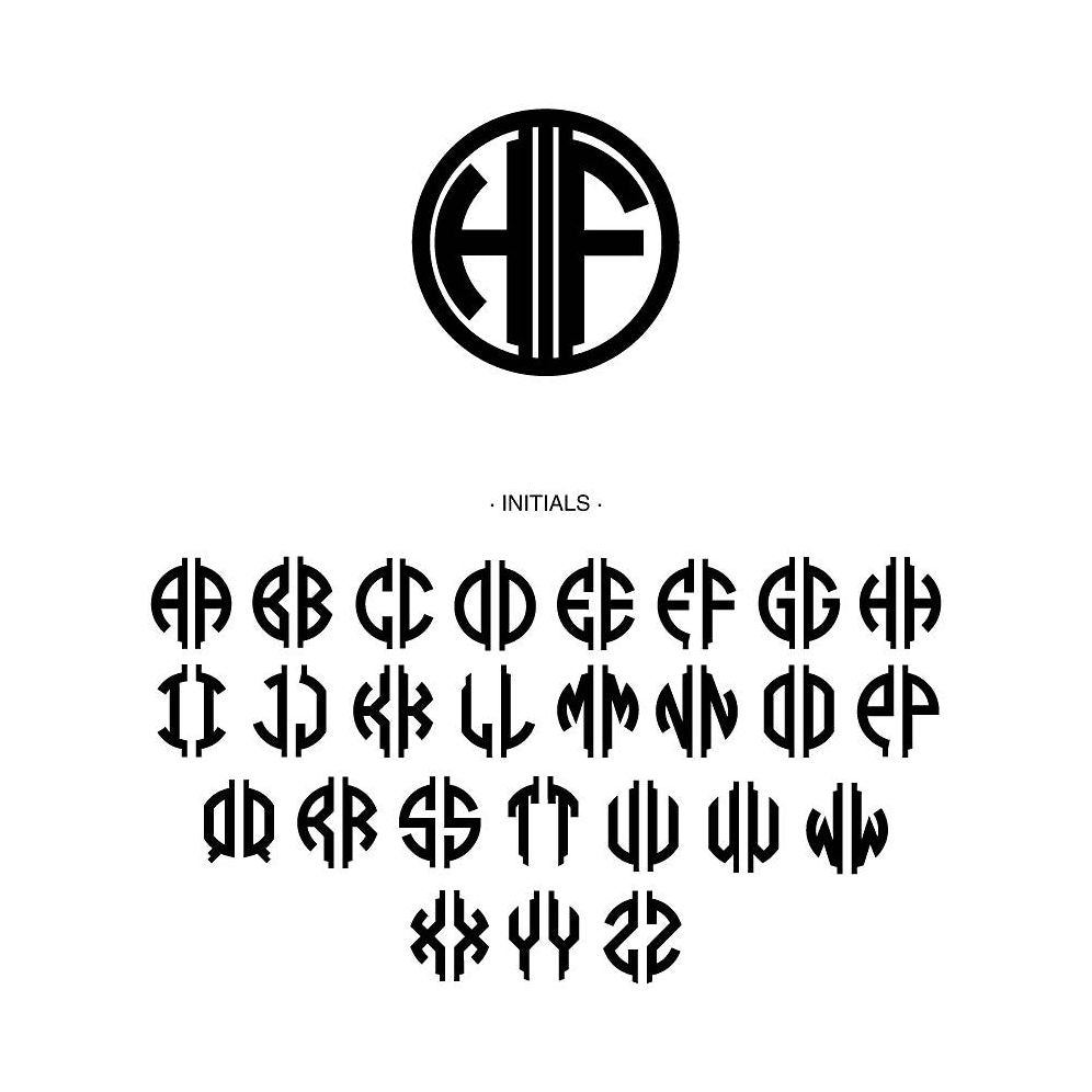Pearl White Laser Cut Monogram Coasters