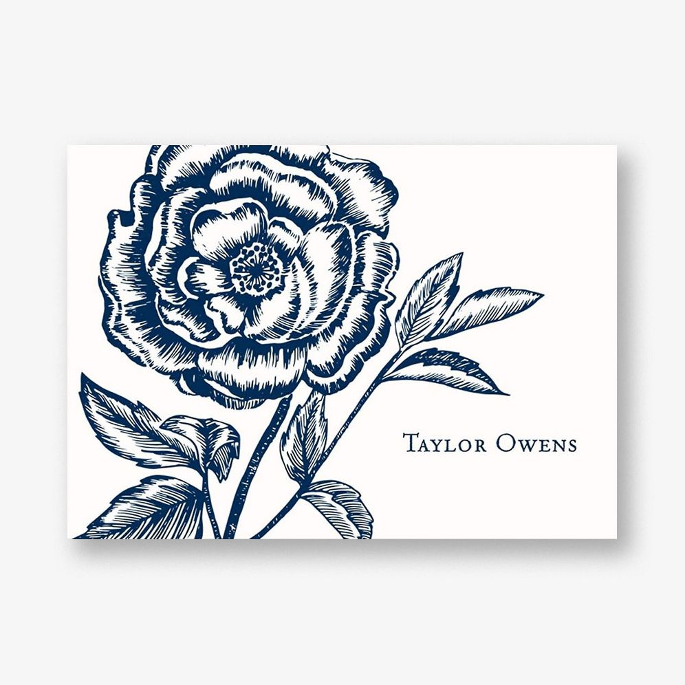 Big Rose Stationery