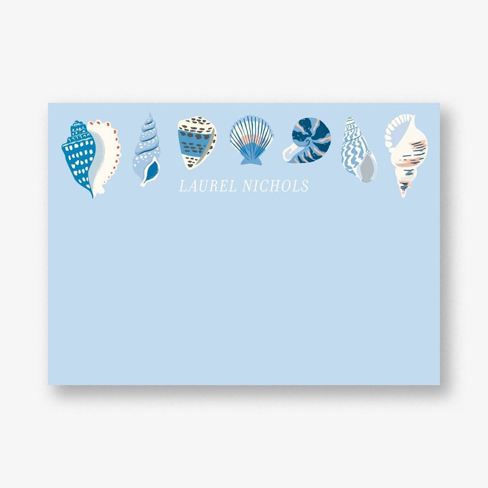 Seashells Stationery